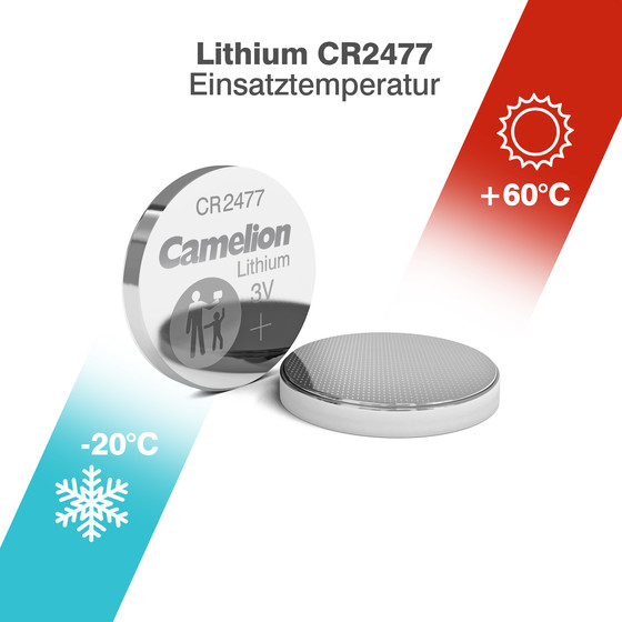 CAMELION Lithium CR2477 / BP1