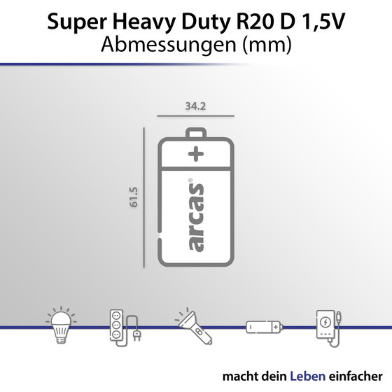 ARCAS
Super Heavy Duty R20/D BP2