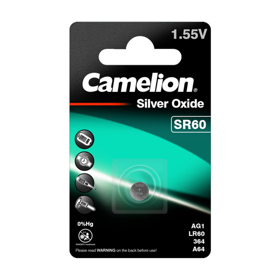 CAMELION Silber Oxid SR60W / G1 / 364 / BP1