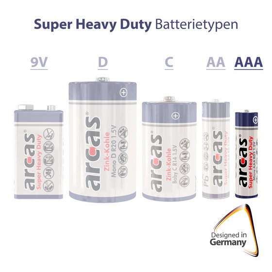 ARCAS R03 / AAA Micro / 1,5V - BP4