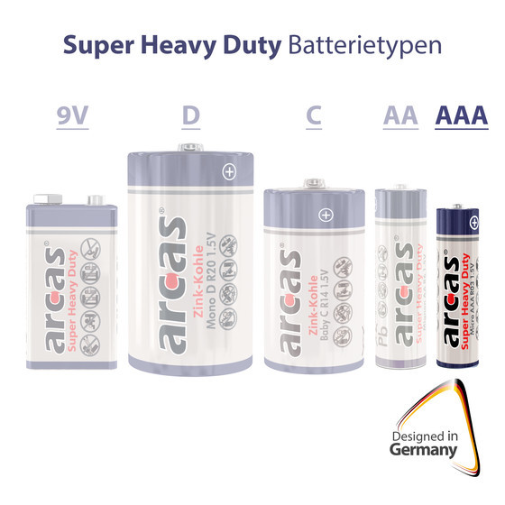 ARCAS
Super Heavy Duty R03/AAA  BP4