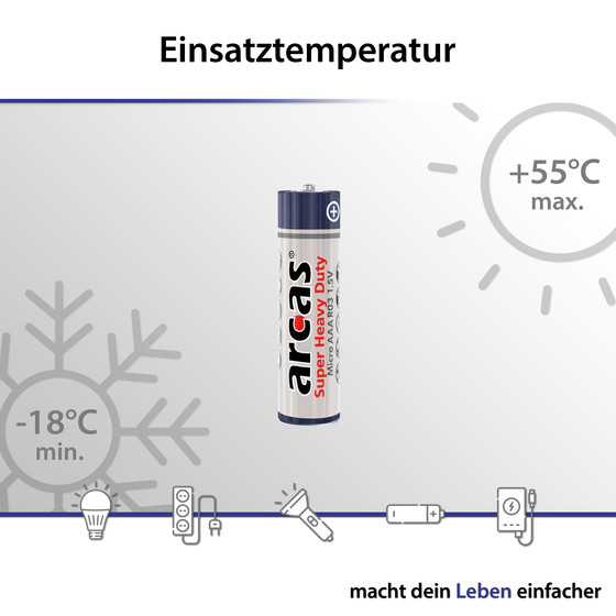ARCAS
Super Heavy Duty R03/AAA  BP4