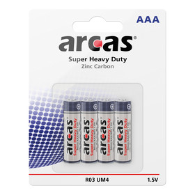 ARCAS
Super Heavy Duty R03/AAA BP4