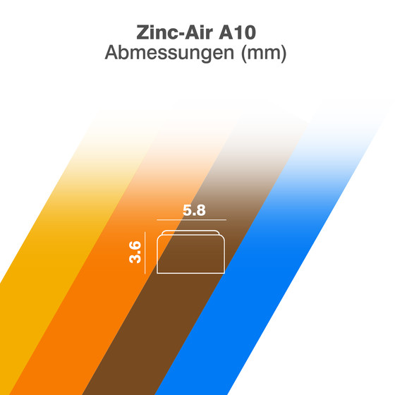 CAMELION A10 / ZL 10 / BP6  Made in Germany