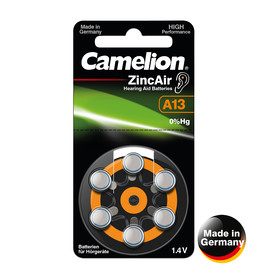 CAMELION A13 Zinc-Air Button cell
BP6