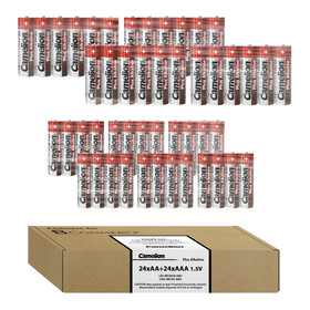 CAMELION Plus Alkaline AA + AAA FPA-CB48-01